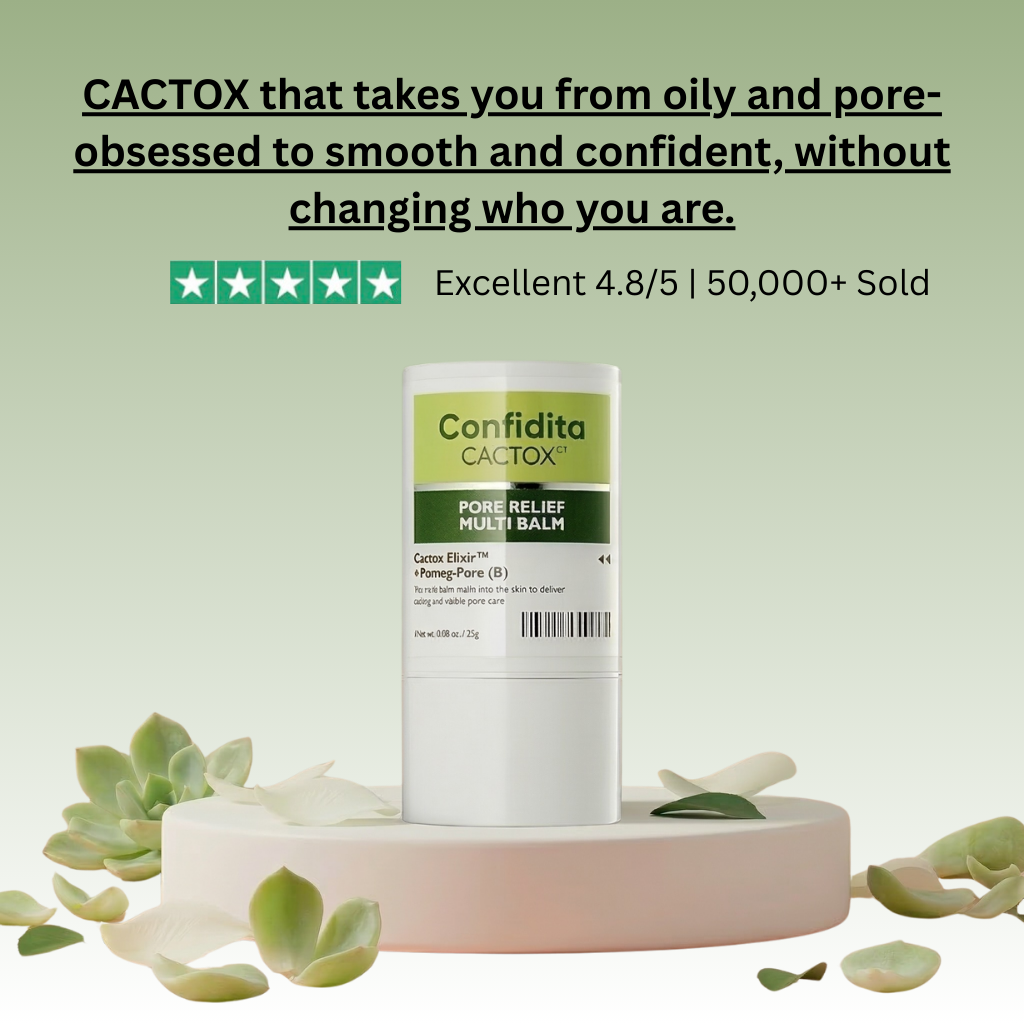 CACTOX Pore Relief — Pore Refinement & Oil Control Balm