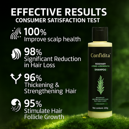 Confidita's Organic Rosemary Hair Growth Shampoo