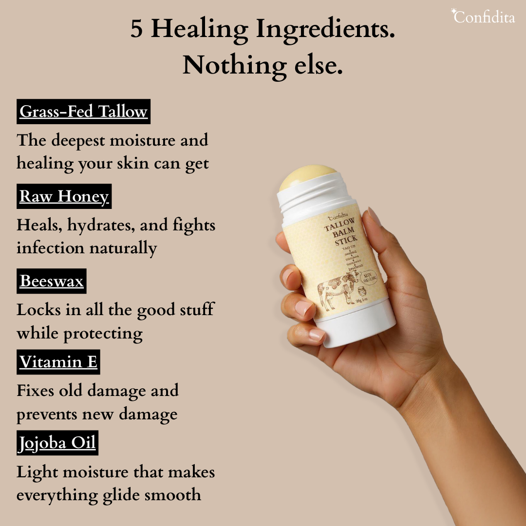 Confidita's Tallow Stick Moisturizer