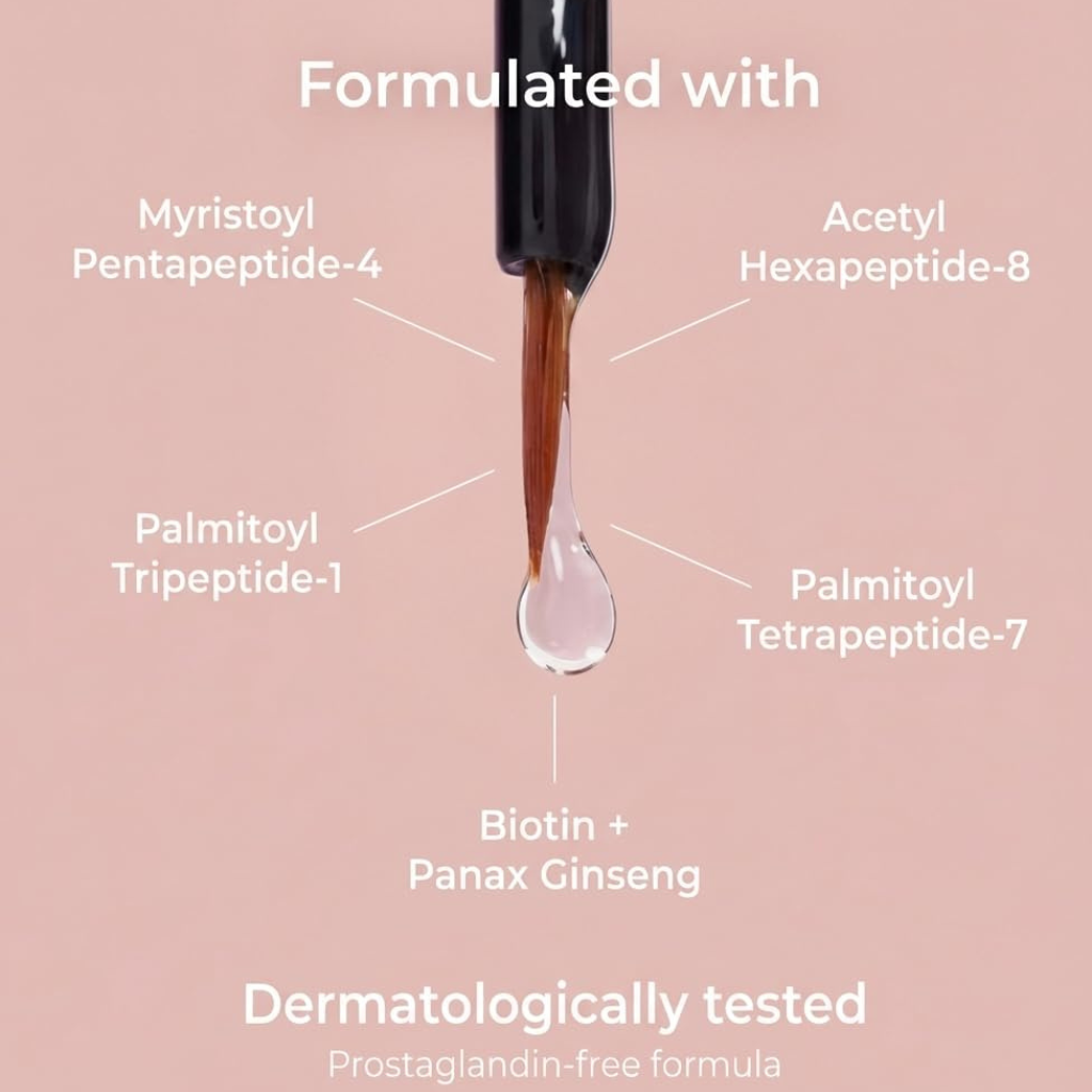 Peptide Lash Serum — Lash Growth Support Formula