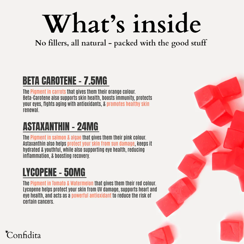 Confidita's Tanning Gummies