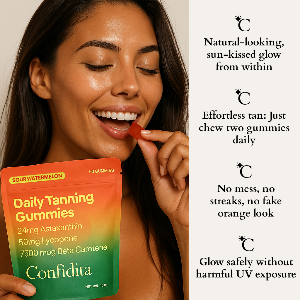 Confidita's Tanning Gummies